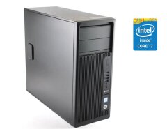 Рабочая станция HP Z240 Tower / Intel Core i7-6700 (4 (8) ядра по 3.4 - 4.0 GHz) / 32 GB DDR4 / 1000 GB SSD / nVidia GeForce GTX 745, 2 GB GDDR3, 128-bit
