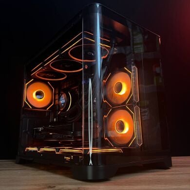 Сборка под заказ: новый игровой ПК GameMax Hype-M Black Tower / AMD Ryzen 7 7700 (8 (16) ядер по 3.8 - 5.3 GHz) / 32 GB DDR5 / 2000 GB SSD M.2 / nVidia GeForce RTX 5070, 12 GB GDDR7, 192-bit / 750W