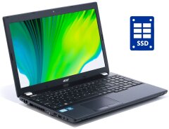 Ноутбук Acer TravelMate 5760 / 15.6" (1366x768) TN / Intel Core i3-2310M (2 (4) ядра по 2.1 GHz) / 8 GB DDR3 / 240 GB SSD / Intel HD Graphics 3000 / WebCam / Win 10 Pro