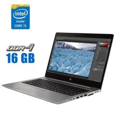Ультрабук HP ZBook 14u G5 / 14" (1920x1080) IPS / Intel Core i5-8350U (4 (8) ядра по 1.7&nbsp;- 3.6&nbsp;GHz) / 16 GB DDR4 / 256 GB SSD M.2 / Intel UHD Graphics 620 / WebCam