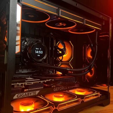 Сборка под заказ: новый игровой ПК GameMax Hype-M Black Tower / AMD Ryzen 7 7700 (8 (16) ядер по 3.8 - 5.3 GHz) / 32 GB DDR5 / 2000 GB SSD M.2 / nVidia GeForce RTX 5070, 12 GB GDDR7, 192-bit / 750W