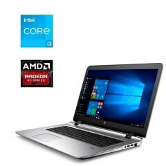 Ноутбук HP ProBook 470 G3 / 17.3" (1600x900) TN / Intel Core i3-6006U (2 (4) ядра по 2.0 GHz) / 8 GB DDR4 / 480 GB SSD / AMD Radeon R7 M340, 1 GB DDR3, 128-bit / WebCam