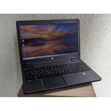 Мобільна робоча станція Б-клас HP ZBook 15 G1 / 15.6" (1366x768) TN / Intel Core i7-4700MQ (4 (8) ядра по 2.4 - 3.4 GHz) / 32 GB DDR3 / 360 GB SSD / nVidia Quadro K610M, 1 GB GDDR5, 64-bit / WebCam