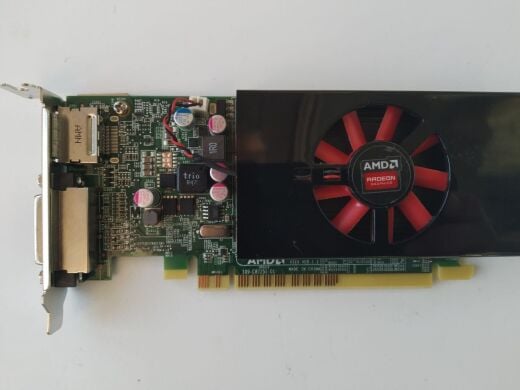 Дискретна відеокарта AMD Radeon R7 350X, 4 GB GDDR3, 128-bit / 1x DVI, 1x DisplayPort / Для корпусів форм-фактору SFF