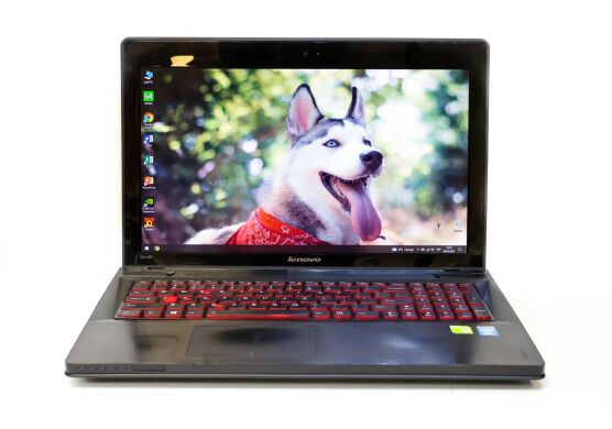 Игровой ноутбук Б-класс Lenovo IdeaPad Y510p / 15.6" (1920x1080) IPS / Intel Core i7-4700MQ (4 (8) ядра по 2.4 - 3.4 GHz) / 8 GB DDR3 / 128 GB SSD / nVidia GeForce GT 755M, 2 GB GDDR5, 128-bit / WebCam / HDMI Игровой ноутбук Б-класс Lenovo IdeaPad Y510p / 15.6" (1920x1080) IPS / Intel Core i7-4700MQ (4 (8) ядра по 2.4 - 3.4 GHz) / 8 GB DDR3 / 128 GB SSD / nVidia GeForce GT 755M, 2 GB GDDR5, 128-bit / WebCam / HDMI