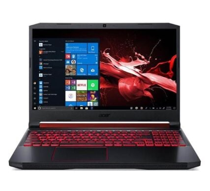 Ігровий ноутбук Acer Nitro 5 AN515-54-55LC / 15.6" (1920x1080) IPS / Intel Core i5-9300H (4 (8) ядра по 2.4 - 4.1 GHz) / 16 GB DDR4 / 480 GB SSD / nVidia GeForce GTX 1660 Ti, 6 GB GDDR6, 192-bit / WebCam Ігровий ноутбук Acer Nitro 5 AN515-54-55LC / 15.6" (1920x1080) IPS / Intel Core i5-9300H (4 (8) ядра по 2.4 - 4.1 GHz) / 16 GB DDR4 / 480 GB SSD / nVidia GeForce GTX 1660 Ti, 6 GB GDDR6, 192-bit / WebCam