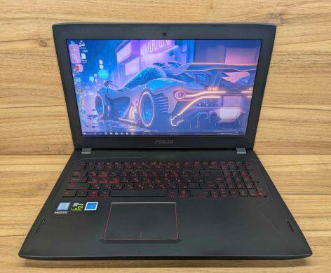Игровой ноутбук Asus GL502VMZ / 15.6" (1920x1080) IPS / Intel Core i7-7700HQ (4 (8) ядра по 2.8 - 3.8 GHz) / 16 GB DDR4 / 128 GB SSD + 1000 GB HDD / nVidia GeForce GTX 1060, 3 GB GDDR5, 192-bit / WebCam / Windows 10 Игровой ноутбук Asus GL502VMZ / 15.6" (1920x1080) IPS / Intel Core i7-7700HQ (4 (8) ядра по 2.8 - 3.8 GHz) / 16 GB DDR4 / 128 GB SSD + 1000 GB HDD / nVidia GeForce GTX 1060, 3 GB GDDR5, 192-bit / WebCam / Windows 10