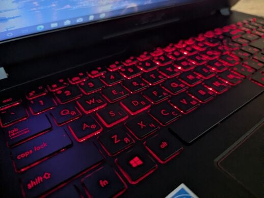 Игровой ноутбук Asus GL502VMZ / 15.6" (1920x1080) IPS / Intel Core i7-7700HQ (4 (8) ядра по 2.8 - 3.8 GHz) / 16 GB DDR4 / 128 GB SSD + 1000 GB HDD / nVidia GeForce GTX 1060, 3 GB GDDR5, 192-bit / WebCam / Windows 10 Игровой ноутбук Asus GL502VMZ / 15.6" (1920x1080) IPS / Intel Core i7-7700HQ (4 (8) ядра по 2.8 - 3.8 GHz) / 16 GB DDR4 / 128 GB SSD + 1000 GB HDD / nVidia GeForce GTX 1060, 3 GB GDDR5, 192-bit / WebCam / Windows 10