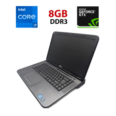 Ігровий ноутбук Dell XPS L502X / 15.6" (1366x768) TN / Intel Core i7-2670QM (4 (8) ядра по 2.2 - 3.1 GHz) / 8 GB DDR3 / 240 GB SSD / nVidia GeForce GT 540M, 2 GB DDR3, 128-bit / WebCam