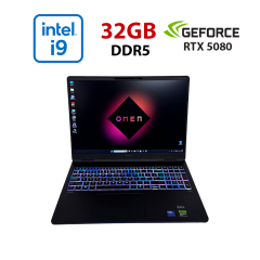 Ігровий ноутбук HP Omen Max Gaming 16-ah0033dx / 16" (2560x1600) IPS / Intel Core Ultra 9 275HX (24 (24) ядер по 2.7 - 5.4 GHz) / 32 GB DDR5 / 1000 GB SSD / nVidia GeForce RTX 5060, 8 GB GDDR7, 128-bit / WebCam
