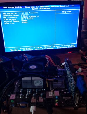 Комплект: Материнская плата MSI 760GM-P21 / AM3 / AMD Athlon II X2 245 (2 ядра по 2.9 GHz) / 4 GB DDR3 + Кулер