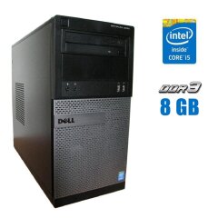 Компьютер Dell Optiplex 3020 Tower / Intel Core i5-4570 (4 ядра по 3.2 - 3.6 GHz) / 8 GB DDR3 / 500 GB HDD / Intel HD Graphics 4600
