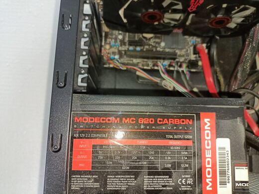 Компьютер Modecom Tower / Intel Core i7-3770K (4 (8) ядра по 3.5 - 3.9 GHz) / 16 GB DDR3 / 128 GB SSD + 500 GB HDD / nVidia GeForce GTX 960, 2 GB GDDR5, 128-bit / 620W / HDMI Компьютер Modecom Tower / Intel Core i7-3770K (4 (8) ядра по 3.5 - 3.9 GHz) / 16 GB DDR3 / 128 GB SSD + 500 GB HDD / nVidia GeForce GTX 960, 2 GB GDDR5, 128-bit / 620W / HDMI