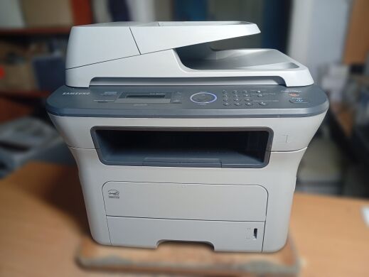 МФУ Samsung SCX-4824FN / Лазерная монохромная печать / 1200x1200 dpi / A4 / 24 стр/мин / USB, Ethernet 