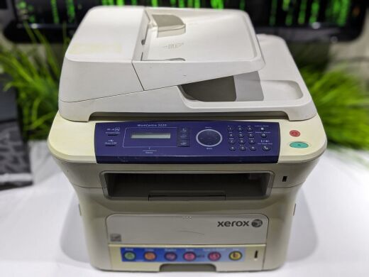 МФУ Xerox WorkCentre 3220dn / Лазерная монохромная печать / 1200x1200 dpi / 28 стр./мин / A4 / USB 2.0, Ethernet / Дуплекс