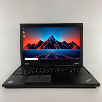 Мобильная рабочая станция Б-класс Lenovo ThinkPad P50 / 15.6" (3840x2160) IPS / Intel Core i7-6820HQ (4 (8) ядра по 2.7 - 3.6 GHz) / 16 GB DDR4 / 128 GB SSD + 500 GB HDD / nVidia Quadro M2000M, 4 GB GDDR5, 128-bit / WebCam / Fingerprint