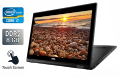 Нетбук-трансформер Dell Latitude 5289 / 12.5" (1920x1080) IPS Touch / Intel Core i7-7600U (2 (4) ядра по 2.8 - 3.9 GHz) / 8 GB DDR3 / 256 GB SSD / Intel HD Graphics 620 / HDMI / WebCam / Windows 10