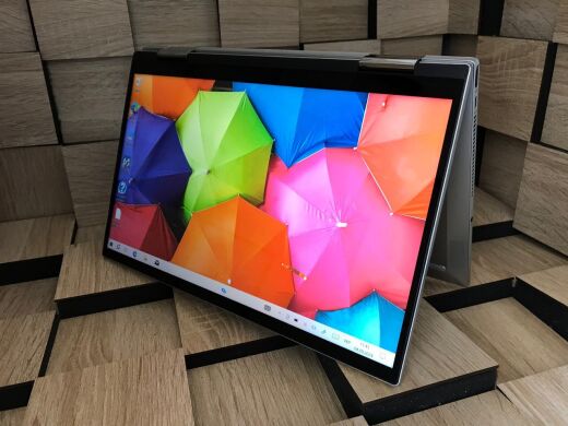 Ноутбук-трансформер HP Pavilion x360 Convertible 14m-dy2035nr / 14" (1920x1080) IPS Touch / Intel Core i7-1255U (10 (12) ядер по 3.5 - 4.7 GHz) / 16 GB DDR4 / 256 GB SSD M.2 / Intel Iris Xe Graphics / WebCam / Fingerprint