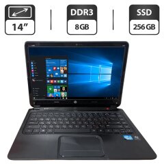 Ноутбук Б-клас HP Envy ProtectSmart 4-1011ed / 14" (1366x768) TN / Intel Core i3-2367M (2 (4) ядра по 1.4 GHz) / 8 GB DDR3 / 256 GB SSD / Intel HD Graphics 3000 / WebCam