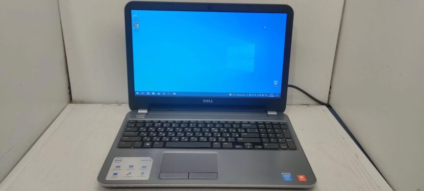 Ноутбук Dell Inspiron 15R-5537 / 15.6" (1366x768) TN / Intel Core i5-4200U (2 (4) ядра по 1.6 - 2.6 GHz) / 8 GB DDR3 / 500 GB HDD / Intel&nbsp;HD Graphics 4400 / WebCam / АКБ не тримає