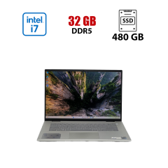 Ноутбук Dell Inspiron 16 Plus 7630 / 16" (2560x1600) IPS / Intel Core i7-13700H (14 (20) ядер по 3.7 - 5.0 GHz) / 32 GB DDR5 / 480 GB SSD / Intel Iris Xe Graphics / WebCam