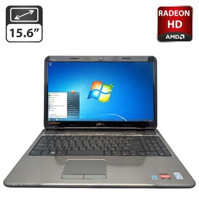 Ноутбук Dell Inspiron M5010 / 15.6" (1366x768) TN / AMD Athlon ll P360 (2 ядра по 2.3 - 3.2 GHz) / 6 GB DDR3 / 500 GB HDD / AMD Radeon HD 4650, 1 GB GDDR3, 128-bit / WebCam / DVD-ROM