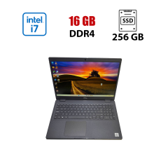 Ноутбук Dell Latitude 3510 / 15.6" (1920x1080) IPS / Intel Core i7-10510U (4 (8) ядра по 1.8 - 4.9 GHz) / 16 GB DDR4 / 256 GB SSD / Intel UHD Graphics / WebCam / Windows 11 Pro