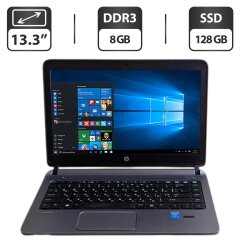 Ноутбук HP ProBook 430 G2 / 13.3" (1366x768) TN / Intel Core i5-4210U (2 (4) ядра по 1.7 - 2.7 GHz) / 8 GB DDR3 / 128 GB SSD / Intel HD Graphics 4400 / WebCam