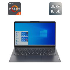 Ноутбук Lenovo IdeaPad 5 14ARE05 / 14" (1920x1080) IPS / AMD Ryzen 5 4500U (6 ядер по 2.3 - 4.0 GHz) / 16 GB DDR4 / 256 GB SSD / AMD Radeon RX Vega 6 Graphics / WebCam / HDMI
