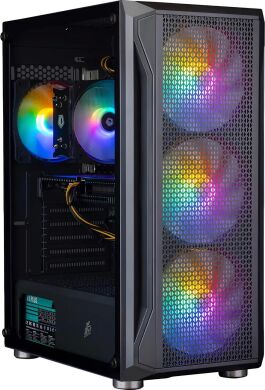 Новый игровой ПК Dtop Gaming R255 Tower / AMD Ryzen 5 5500 (6 (12) ядер по 3.6 - 4.2 GHz) / 16 GB DDR4 / 480 GB SSD / nVidia GeForce RTX 3050, 6 GB GDDR6, 96-bit / 500W