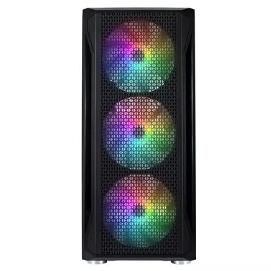 Новый игровой ПК Dtop Gaming R255 Tower / AMD Ryzen 5 5500 (6 (12) ядер по 3.6 - 4.2 GHz) / 16 GB DDR4 / 480 GB SSD / nVidia GeForce RTX 3050, 6 GB GDDR6, 96-bit / 500W