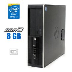 ПК HP Compaq 6200 Pro SFF / Intel Pentium G620 (2 ядра по 2.6 GHz) / 4 GB DDR3 / 120 GB SSD / Intel HD Graphics 2000 / Windows 10