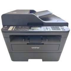 МФУ Brother MFC-L2710DN / Лазерная монохромная печать / 1200x1200 dpi / A4 / 30 стр/мин / USB 2.0, Ethernet / Кабели в комплекте