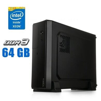 Робоча станція Vinga CS313B SFF / Intel Xeon E5-2695 v2 (12 (24) ядер 2.4 - 3.2 GHz) / 64 GB DDR3 / 240 GB SSD / Win 10 Pro Робоча станція Vinga CS313B SFF / Intel Xeon E5-2695 v2 (12 (24) ядер 2.4 - 3.2 GHz) / 64 GB DDR3 / 240 GB SSD / Win 10 Pro