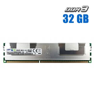 Серверная оперативная память Samsung / 32 GB / 4Rx4 PC3-10600R / DDR3 ECC / 1333 MHz
