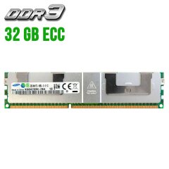 Серверная оперативная память Samsung / 32 GB / 4Rx4 PC3-14900L / DDR3 ECC / 1866 MHz