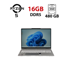 Ультрабук-трансформер Lenovo Yoga 7 2-in-1 16AKP10 / 16" (1920x1080) IPS Touch / AMD Ryzen AI 5 340 (6 (12) ядра по 2.0 - 4.8 GHz) / 16 GB DDR5 / 480 GB SSD / AMD Radeon 840M / WebCam