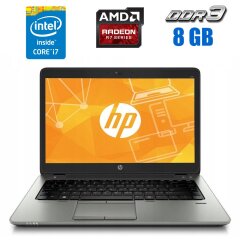Ультрабук Б-класс HP EliteBook 840 G2 / 14" (1920x1080) IPS / Intel Core i7-5600U (2 (4) ядра по 2.6 - 3.2 GHz) / 8 GB DDR3 / 180 GB SSD / AMD Radeon R7 M260X, 1 GB GDDR5, 128-bit / WebCam / Windows 10 Pro