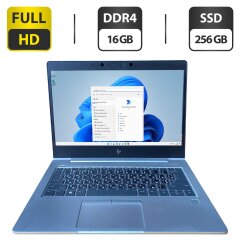 Ультрабук HP EliteBook 745 G6 / 14" (1920x1080) TN / AMD Ryzen 5 Pro 3500U (4 (8) ядра по 2.1 - 3.7 GHz) / 16 GB DDR4 / 256 GB SSD / AMD Radeon RX Vega 8 Graphics / WebCam