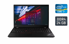 Ультрабук Lenovo ThinkPad T15 G1 / 15.6" (1920x1080) IPS / Intel Core i7-10510U (4 (8) ядра по 1.8 - 4.9 GHz) / 24 GB DDR4 / 512 GB SSD / Intel UHD Graphics / WebCam / TouchID / Windows 10