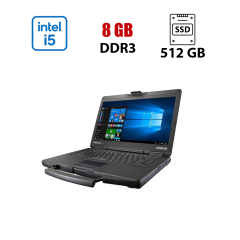 Захищений ноутбук-трансформер Panasonic Toughbook CF-54 / 14" (1920x1080) IPS / Intel Core i5-5200U (2 (4) ядра по 2.2 - 2.7 GHz) / 8 GB DDR3 / 512 GB SSD / Intel HD Graphics 5500 / NoWebCam