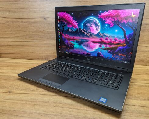 Мобільна робоча станція Dell Precision 7730 / 17.3" (1920x1080) IPS / Intel Core i5-8400H (4 (8) ядра по 2.5 - 4.2 GHz) / 16 GB DDR4 / 512 GB SSD / nVidia Quadro P3200, 6 GB GDDR5, 192-bit / Windows 10