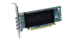 Дискретная видеокарта Matrox M9148, 1 GB DDR2, 128-bit / 4x miniDP