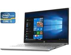 Ноутбук Б-класс HP Pavilion 15-cs2073nr / 15.6" (1920x1080) IPS Touch / Intel Core i5-8265U (4 (8) ядра по 1.6 - 3.9 GHz) / 8 GB DDR4 / 512 GB SSD / Intel UHD Graphics 620 / WebCam / Win 10 Home