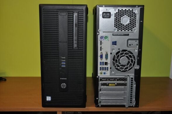 Компьютер HP EliteDesk 800 G2 Tower / Intel Core i7-6700 (4 (8) ядра по 3.4 - 4.0 GHz) / 16 GB DDR4 / 256 GB SSD / nVidia GeForce GTX 745, 2 GB GDDR3, 128-bit / DVD-ROM / Windows 11 Pro Компьютер HP EliteDesk 800 G2 Tower / Intel Core i7-6700 (4 (8) ядра по 3.4 - 4.0 GHz) / 16 GB DDR4 / 256 GB SSD / nVidia GeForce GTX 745, 2 GB GDDR3, 128-bit / DVD-ROM / Windows 11 Pro
