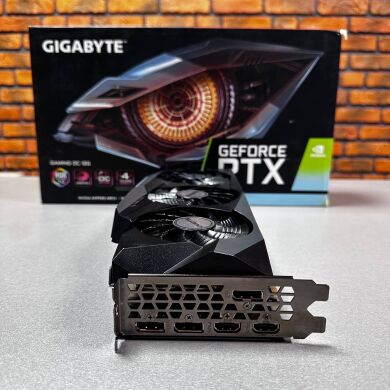 Дискретная видеокарта Gigabyte GeForce RTX 3080 Gaming OC, 12 GB GDDR6X, 384-bit / 2x HDMI, 2x DisplayPort / (GV-N3080GAMING OC-12GD)