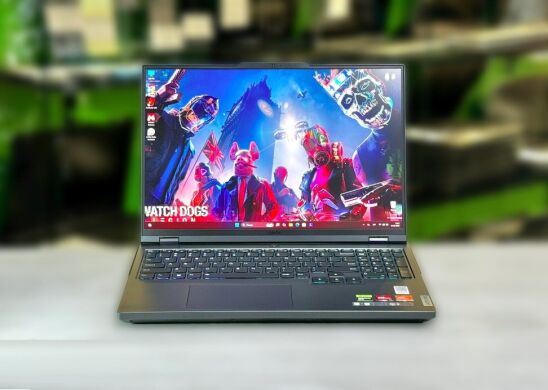 Ігровий ноутбук Lenovo Legion 5 Pro 16ARX8 / 16" (2560x1600) IPS / AMD Ryzen 5 7645HX (6 (12) ядер по 4.0 - 5.0 GHz) / 16 GB DDR5 / 512 GB SSD M.2 / nVidia GeForce RTX 4050, 6 GB GDDR6, 96-bit / WebCam / Win 11 Home