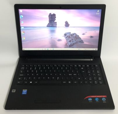 Ноутбук Lenovo IdeaPad 100-15IBD / 15.6" (1366x768) TN / Intel Core i3-5005U (2 (4) ядра по 2.0 GHz) / 8 GB DDR3 / 128 GB SSD / Intel HD Graphics 5500 / WebCam / Win 10 Home