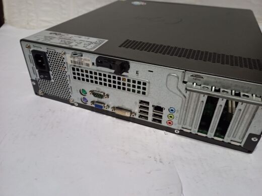 Комплект ПК Б-класс: Fujitsu Esprimo E500 E85+ SFF / Intel Core i3-2120 (2 (4) ядра по 3.3 GHz) / 8 GB DDR3 / 250 GB HDD / Intel HD Graphics 2000 / DVD-ROM + Монитор BenQ G2020HD / 20" (1600x900) TN / 1x DVI, 1x VGA / VESA 100x100