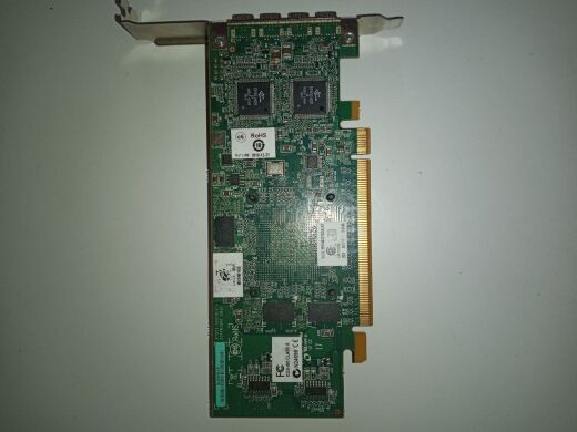 Дискретная видеокарта Matrox M9148, 1 GB DDR2, 128-bit / 4x miniDP